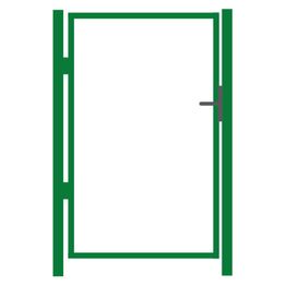 AB Polar käyntiportin runko korkeus 200 cm leveys 100 cm