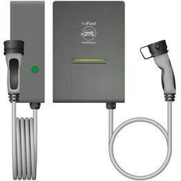 Sähköauton latausasema Norwesco Refuel Basic, Type2, 22Kw(3x32A), 4m kaapeli