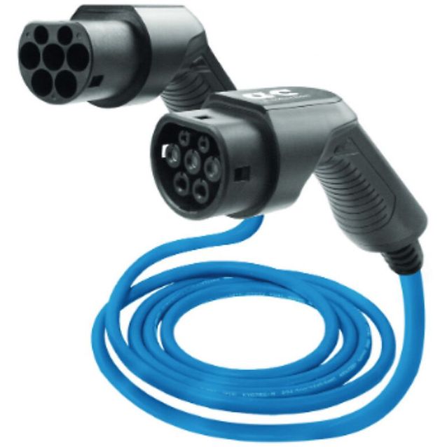 Sähköauton latauskaapeli A-Collection, Type2, 3-vaihe, 32A, 5m kaapeli