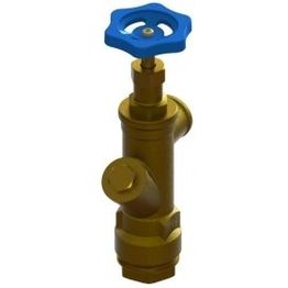 Vesimittariventtiili kierreliittimellä Hela 305, eri kokoja