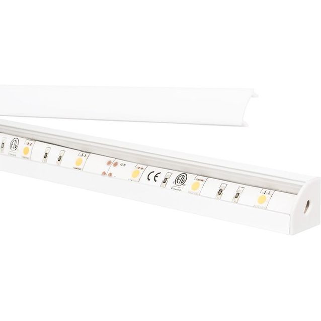 Alumiiniprofiili Airam Basic Profile, valkoinen