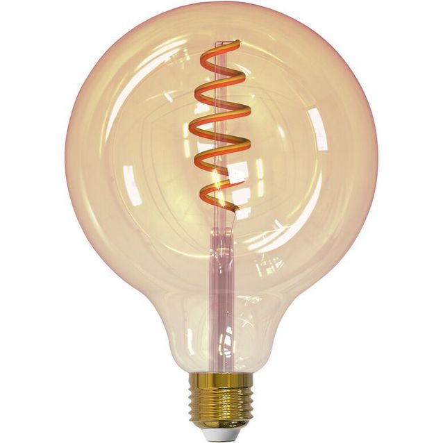 Sisustuslamppu Airam SmartHome GLOBE 125, 4.9W, E27, 350lm, 1800-3000K, amber