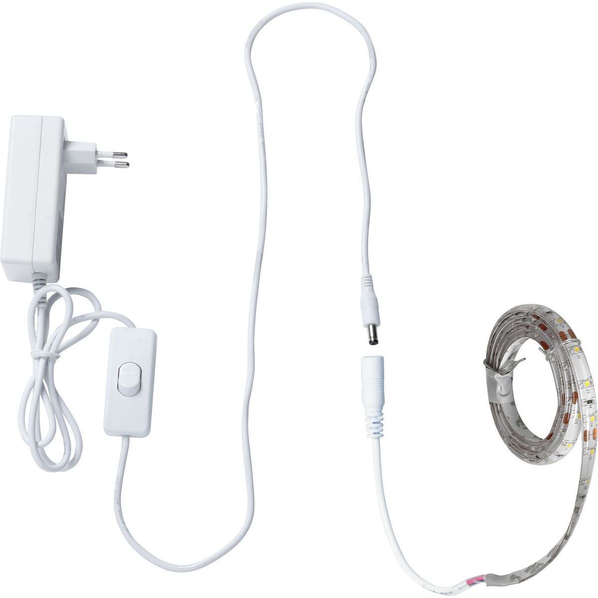 LED-nauha Airam Led Strip, 24V, IP20, 4.8W/m, 3000K, 1m