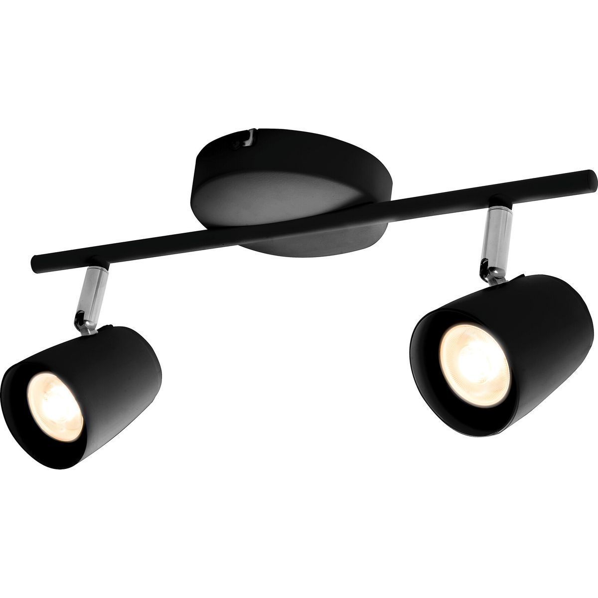 Kohdevalaisin Airam Scandic Spot S, 2xGU10, musta