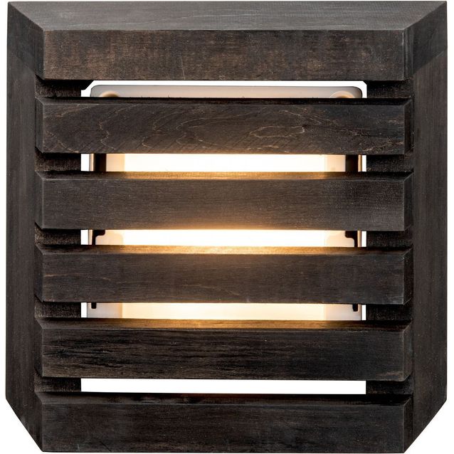 Saunavalaisin Airam Saunaled Square, 8W, musta