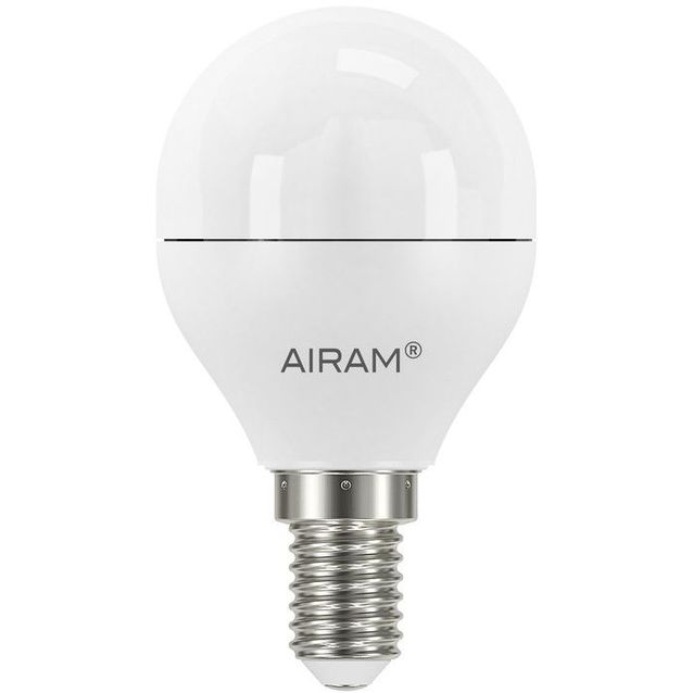 LED-pienkupulamppu Airam Pro P45 840 DIM, E14, 4000K, 470lm, OP, himmennettävä