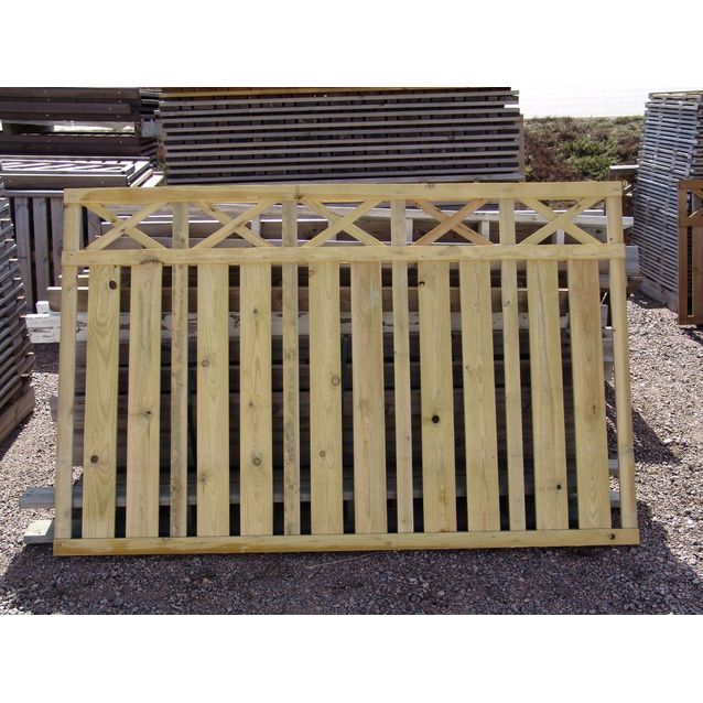 Aitaelementti EKETRÆ Keto, 180x115cm, painekyllästetty, mänty, 2-laatu