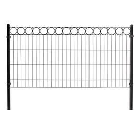 Aitaelementti Hortus O 1000x2000mm musta