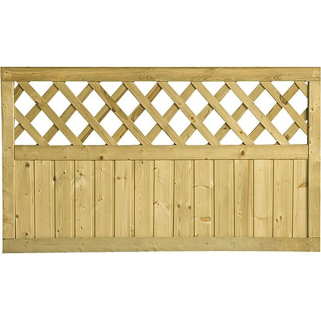 Aitaelementti JABO Classic Kaprifol 89x179 cm painekyllästetty kuusi