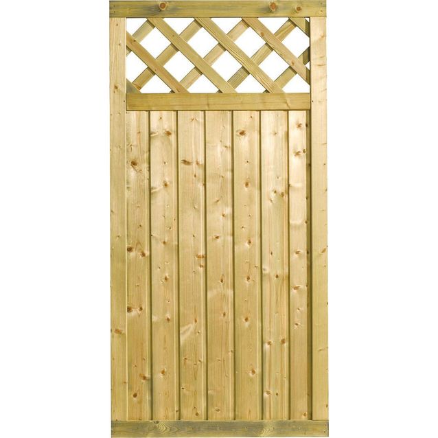 Aitaelementti JABO Classic Lavendel 179x89 cm painekyllästetty kuusi