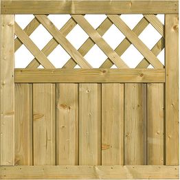 Aitaelementti JABO Classic Pihl 89x89 cm painekyllästetty kuusi