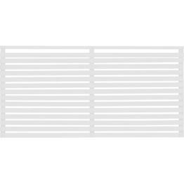 Aitaelementti JABO Horizont 2 89x159 cm valkoinen