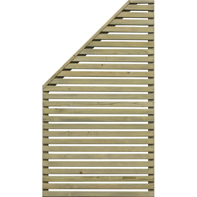 Aitaelementti JABO Horizont 3 159x79 cm vasen painekyllästetty kuusi