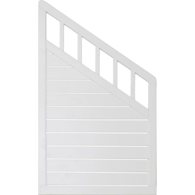 Aitaelementti JABO Salvia 2 150x90 cm valkoinen