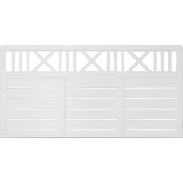 Aitaelementti JABO Salvia 3 90x180 cm valkoinen