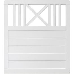 Aitaelementti JABO Salvia 4 90x90 cm valkoinen