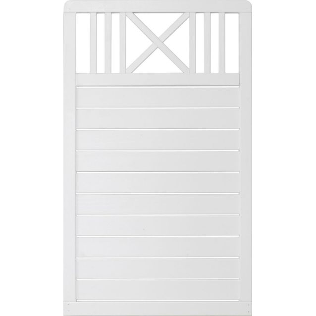 Aitaelementti JABO Salvia 5 150x90 cm valkoinen