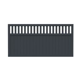 Aitaelementti Palmako Elke 4 90x180 cm harmaa 5 kpl/pkt