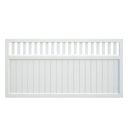 Aitaelementti Palmako Elke 4 90x180 cm valkoinen 5 kpl/pkt