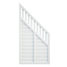 Aitaelementti Palmako Helis 3/Marit 3 180/90x90 cm valkoinen 5 kpl/pkt