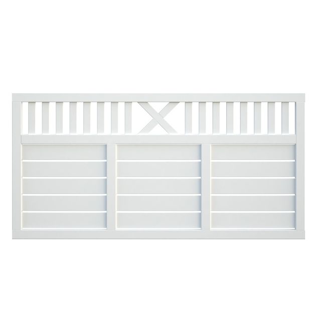 Aitaelementti Palmako Helis 4 90x180 cm valkoinen 5 kpl/pkt