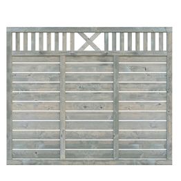 Aitaelementti Palmako Helis 6 150x180 cm painekyllästetty harmaa 5 kpl/pkt