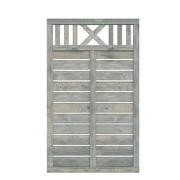 Aitaelementti Palmako Helis 7/Marit 7 150x90 cm painekyllästetty harmaa 5 kpl/pkt