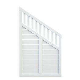 Aitaelementti Palmako Helis 8/Marit 8 150/90x90 cm valkoinen 5 kpl/pkt