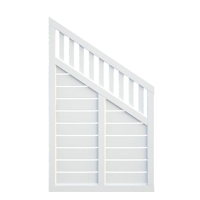 Aitaelementti Palmako Helis 8/Marit 8 150/90x90 cm valkoinen 5 kpl/pkt