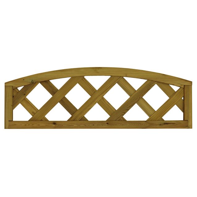 Aitaelementti Lehto A10 900x200/300 mm vinoristikko vihreä