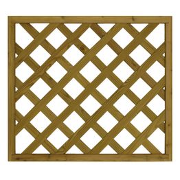 Aitaelementti Lehto A11 900x800 mm vinoristikko vihreä