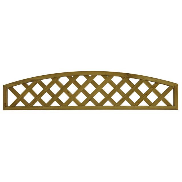 Aitaelementti Lehto A13 1800x300/400 mm vinoristikko vihreä