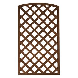 Aitaelementti Sateenkaari A19R 900x1600 mm vinoristikko ruskea