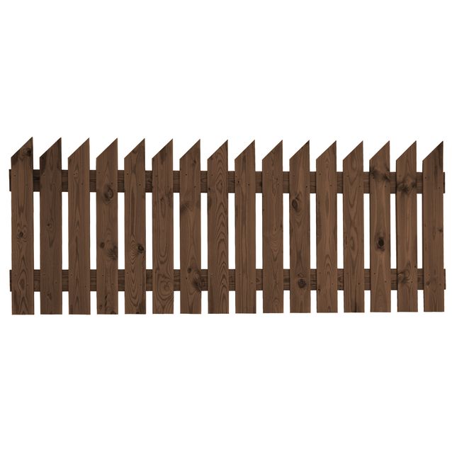 Aitaelementti Vainio A24R 2000x800 mm pystylauta ruskea