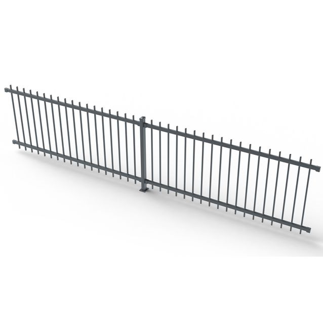 Aitaelementtisarja Benders 4000x900mm harmaa