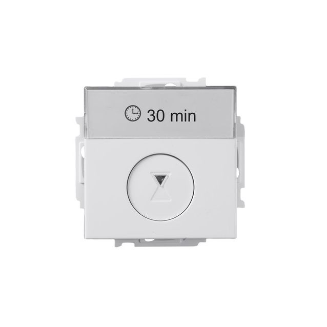 Ajastin ABB Impressivo - T210-84 15m-8h/10A IP21 UK valkoinen