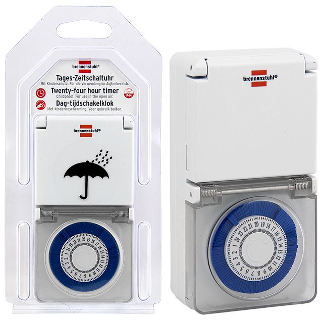 Ajastin Brennenstuhl 24 h IP44