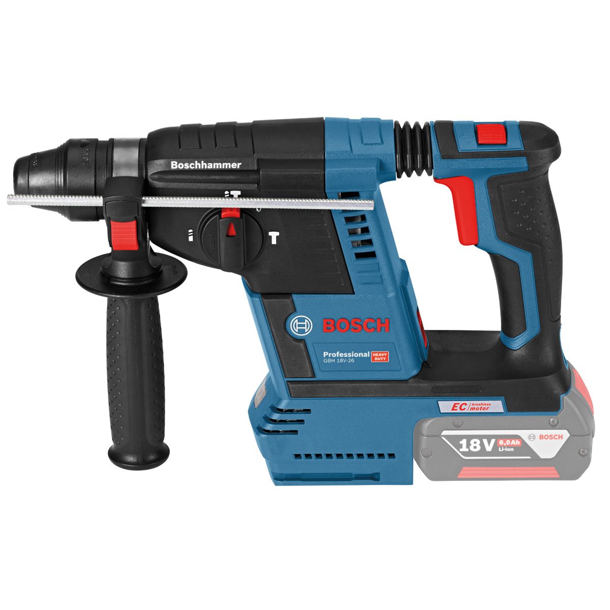 Akkuporavasara Bosch GBH 18V-26 Solo ei sis. akkua/laturia