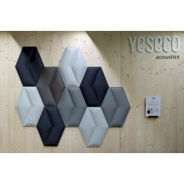 Akustiikkapaneeli Yeseco Aline 43x58 cm eri värejä