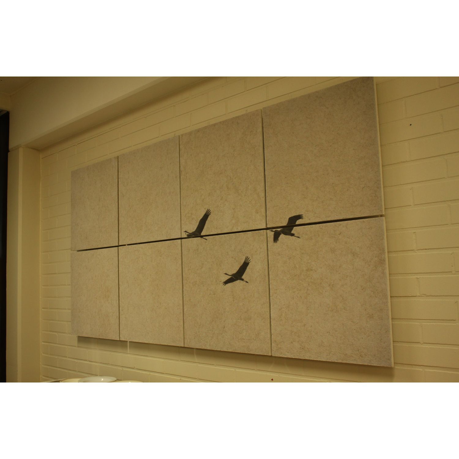 Akustiikkataulu Yeseco Quiet 320x160 cm kollaasi 8 kpl 80x80 cm eri kuvia (myös omalla kuvalla)