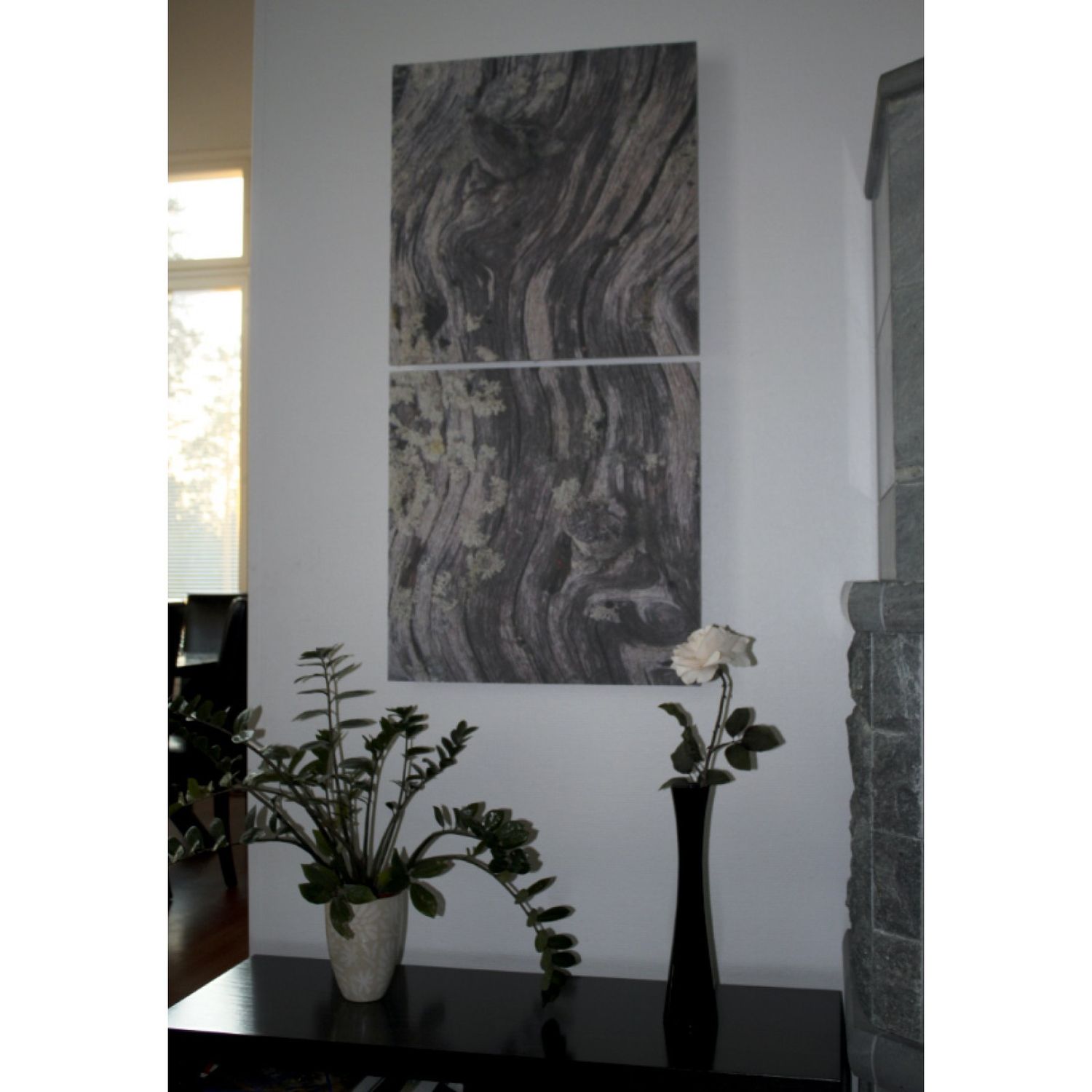 Akustiikkataulu Yeseco Quiet 120x60 cm kollaasi 2 kpl 60x60 cm eri kuvia (myös omalla kuvalla)