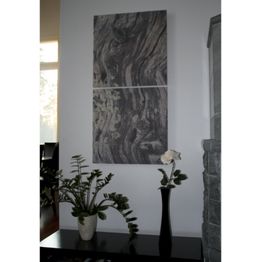 Akustiikkataulu Yeseco Quiet 120x60 cm kollaasi 2 kpl 60x60 cm eri kuvia (myös omalla kuvalla)