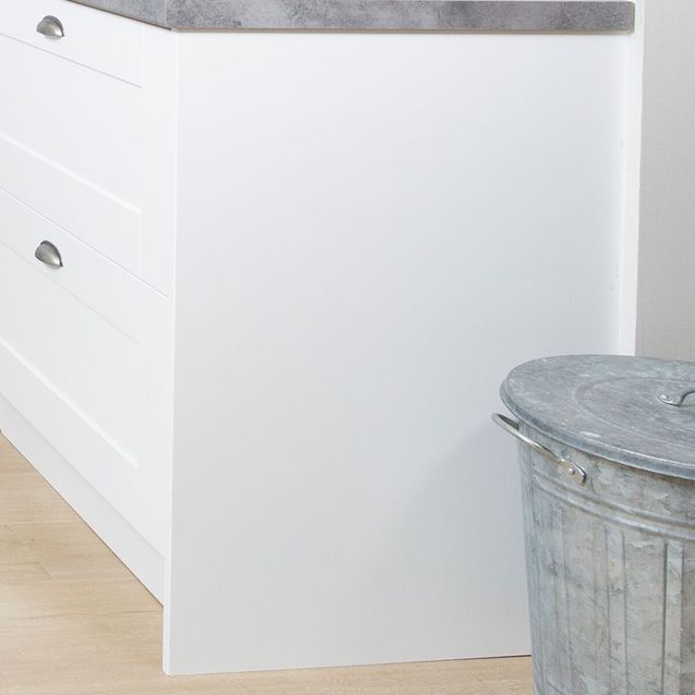 Alakaapin irtosivu Ideal Keittiöt 588x860x16mm mattavalkoinen