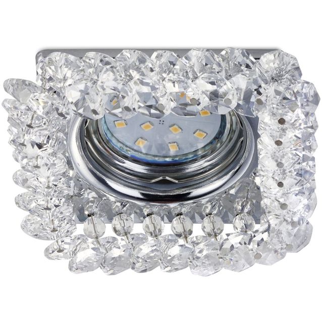 Alasvalo Trio Dolomite upotettava, GU10, neliö kromi