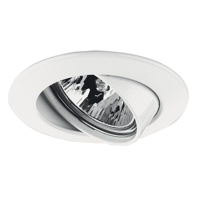 Alasvalo Premium Line 50W Ø 83 mm valkoinen suunnattava