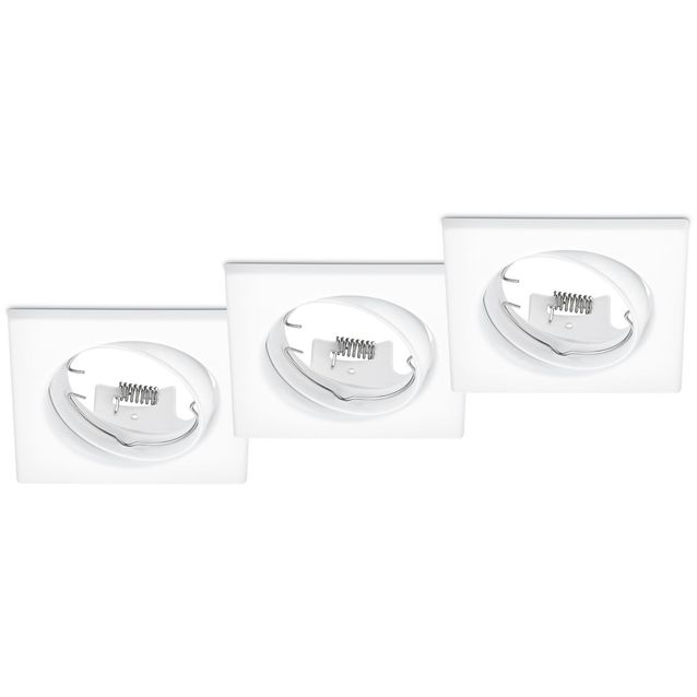 Alasvalosarja Trio Jura 80x70x80 mm IP20 mattavalkoinen 3 kpl