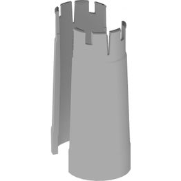 Alipainetuulettimen EPS-eriste Vilpe Flow Alipai 160 -alipainetuulettimelle