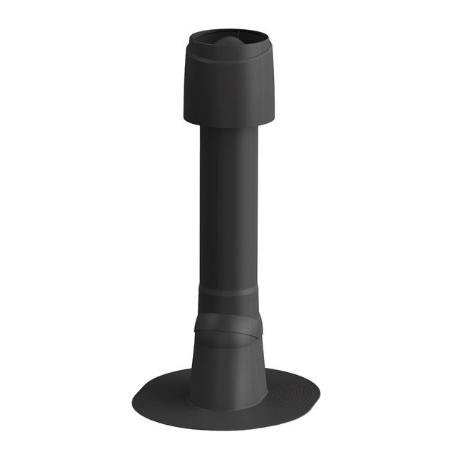 Alipainetuuletin Vilpe Flow Alipai 160/1000, loiva/kalteva, musta