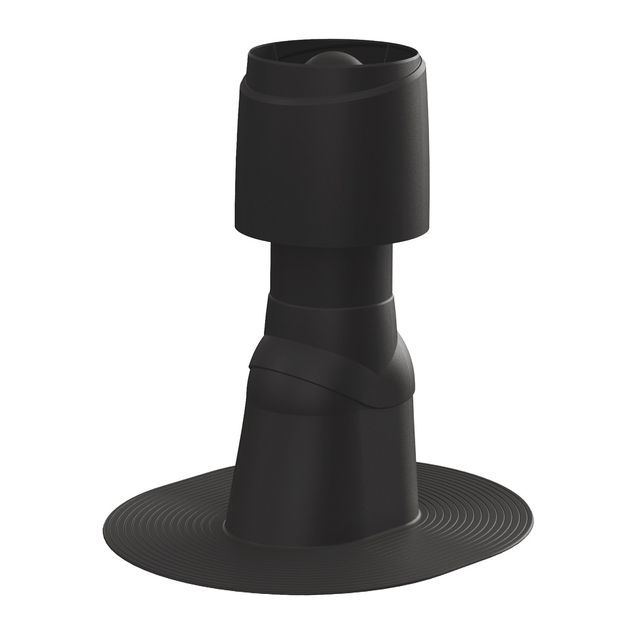 Alipainetuuletin Vilpe Flow Alipai 160/620, loiva/kalteva, musta