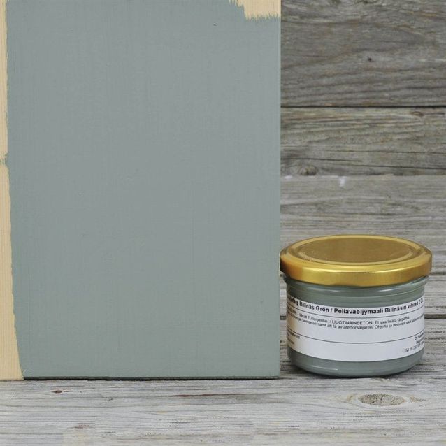 Pellavaöljymaali Allbäck Billnäsin vihreä  200 ml